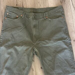 Levi's 541 42x34 Olive Green Jeans